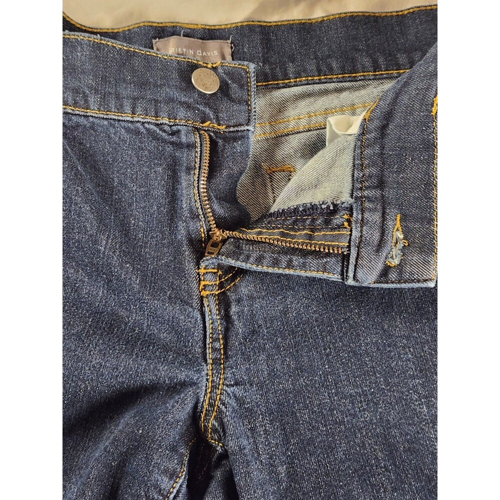 KRISTIN DAVIS Women’s Bootcut Jeans Size 8 Medium Wash Denim 27” Inseam - Picture 4 of 12